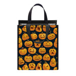 Halloween Pumpkin Jack-O'-Lantern Print Insulated Lunch Tote
