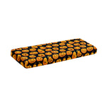 Halloween Pumpkin Jack-O'-Lantern Print Piano Keyboard Cover