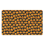 Halloween Pumpkin Jack-O'-Lantern Print Polyester Doormat