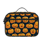 Halloween Pumpkin Jack-O'-Lantern Print Portable Lunch Bag