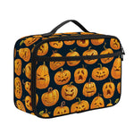 Halloween Pumpkin Jack-O'-Lantern Print Portable Lunch Bag