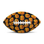 Halloween Pumpkin Jack-O'-Lantern Print Rugby Ball
