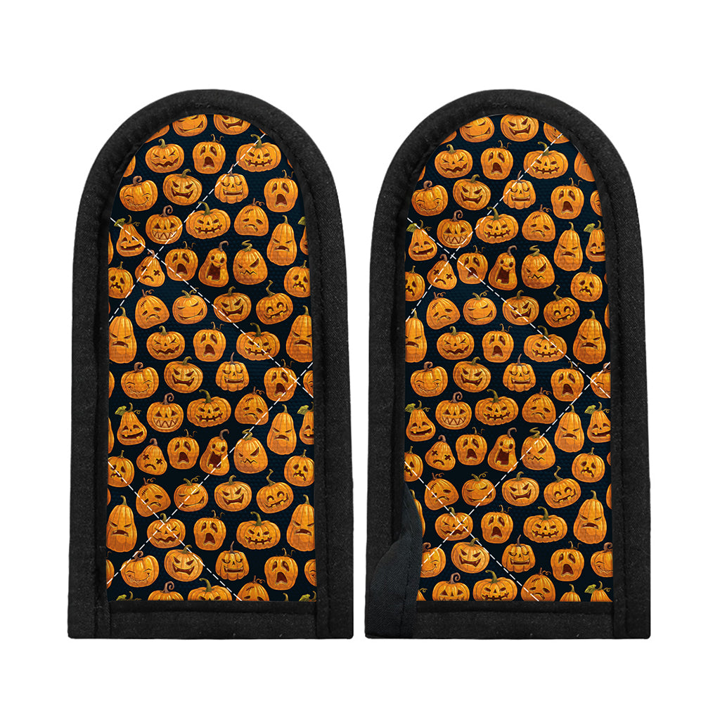 Halloween Pumpkin Jack-O'-Lantern Print Skillet Handle Cover