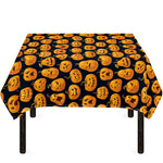 Halloween Pumpkin Jack-O'-Lantern Print Tablecloth
