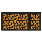 Halloween Pumpkin Jack-O'-Lantern Print Trifold Wallet