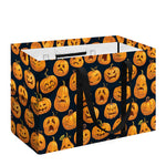 Halloween Pumpkin Jack-O'-Lantern Print Utility Tote Bag