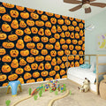 Halloween Pumpkin Jack-O'-Lantern Print Wall Sticker