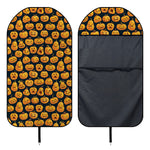 Halloween Pumpkin Jack-O'-Lantern Print Waterproof Car Seat Cover