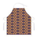 Halloween Pumpkin Pattern Print Adjustable Apron
