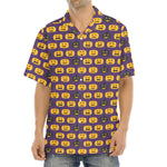 Halloween Pumpkin Pattern Print Aloha Shirt