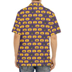 Halloween Pumpkin Pattern Print Aloha Shirt