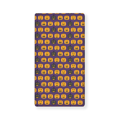 Halloween Pumpkin Pattern Print Baby Crib Sheet
