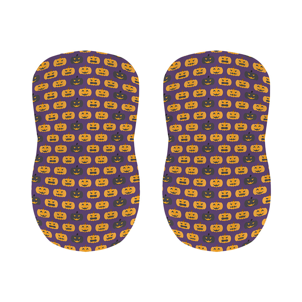 Halloween Pumpkin Pattern Print Bar Stool Covers