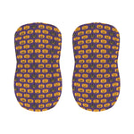 Halloween Pumpkin Pattern Print Bar Stool Covers