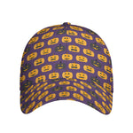 Halloween Pumpkin Pattern Print Baseball Cap