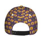 Halloween Pumpkin Pattern Print Baseball Cap