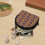 Halloween Pumpkin Pattern Print Coin Purse