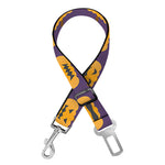 Halloween Pumpkin Pattern Print Dog Seat Belt