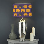 Halloween Pumpkin Pattern Print Drum Lamp Shade