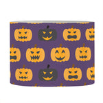 Halloween Pumpkin Pattern Print Drum Lamp Shade