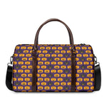 Halloween Pumpkin Pattern Print Duffle Bag