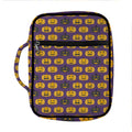 Halloween Pumpkin Pattern Print Front Pocket Bible Bag