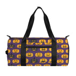 Halloween Pumpkin Pattern Print Gym Bag