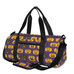 Halloween Pumpkin Pattern Print Gym Bag