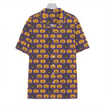Halloween Pumpkin Pattern Print Hawaiian Shirt