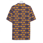 Halloween Pumpkin Pattern Print Hawaiian Shirt