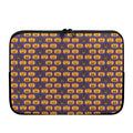 Halloween Pumpkin Pattern Print Laptop Sleeve