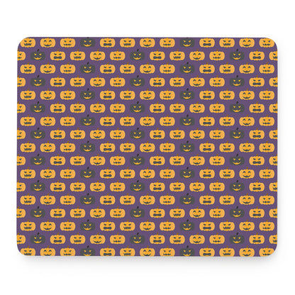 Halloween Pumpkin Pattern Print Mouse Pad