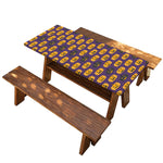 Halloween Pumpkin Pattern Print Picnic Table Cover