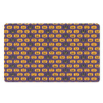 Halloween Pumpkin Pattern Print Polyester Doormat