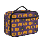 Halloween Pumpkin Pattern Print Portable Lunch Bag