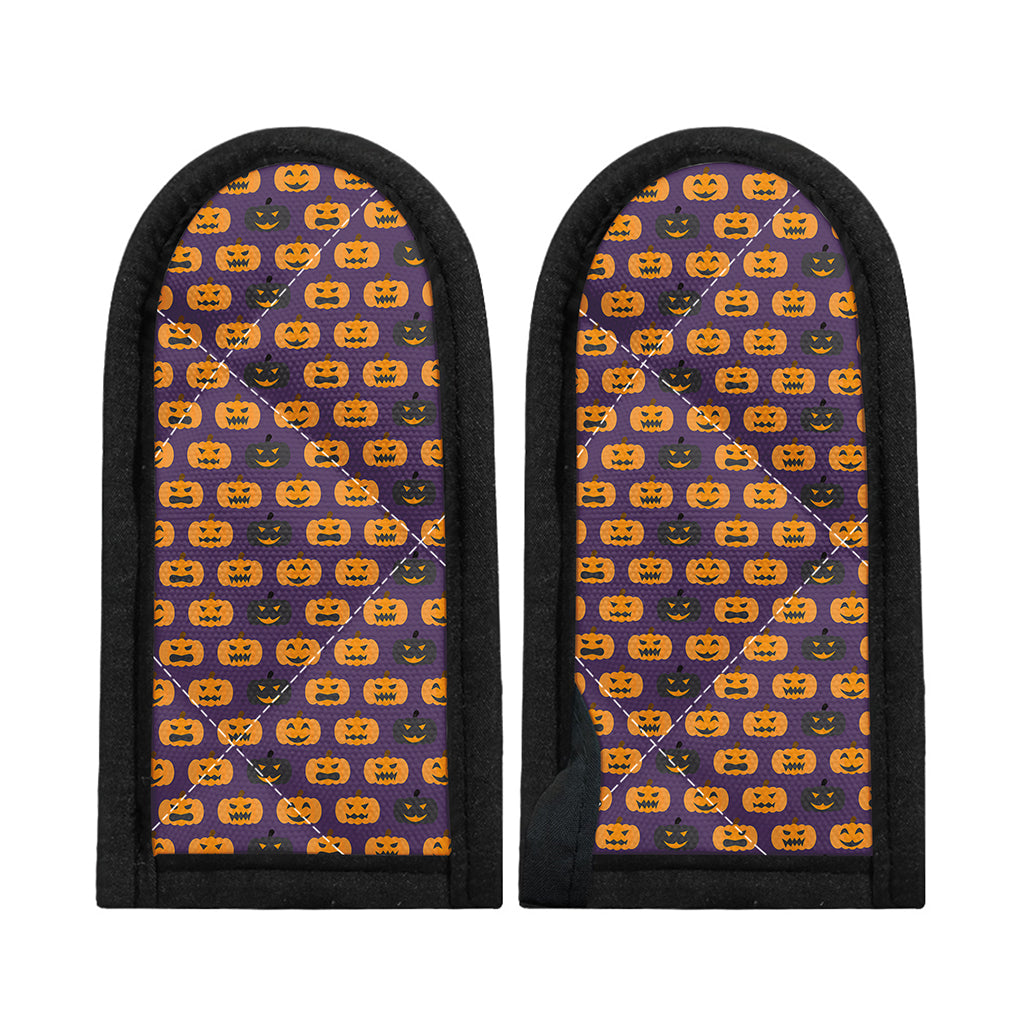 Halloween Pumpkin Pattern Print Skillet Handle Cover