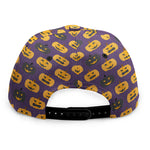 Halloween Pumpkin Pattern Print Snapback Cap