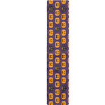 Halloween Pumpkin Pattern Print Table Runner