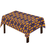 Halloween Pumpkin Pattern Print Tablecloth