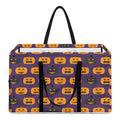 Halloween Pumpkin Pattern Print Utility Tote Bag