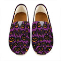 Halloween Pumpkin Smiley Faces Print Casual Shoes