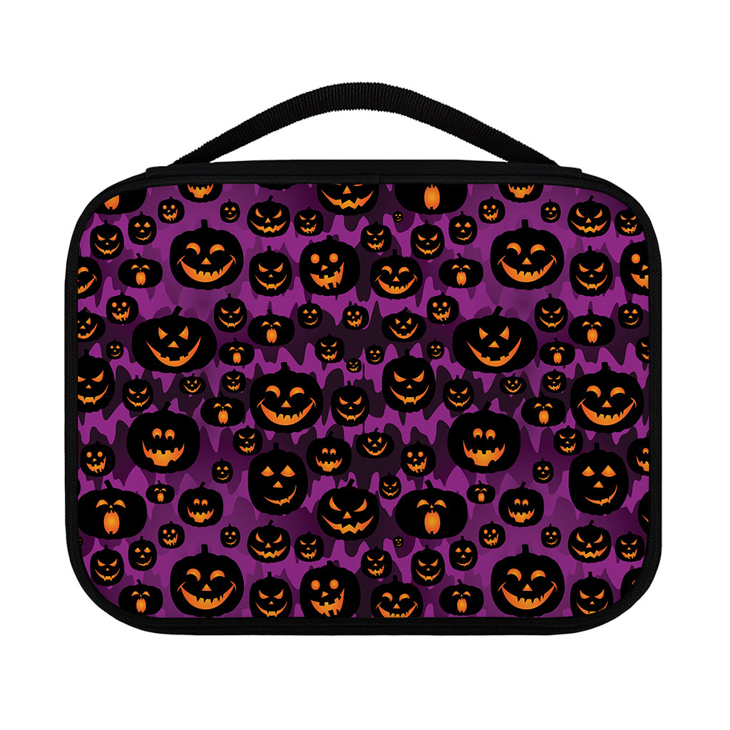 Halloween Pumpkin Smiley Faces Print Classic Bible Case
