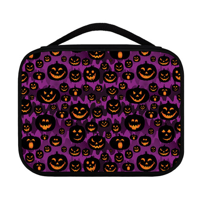 Halloween Pumpkin Smiley Faces Print Classic Bible Case