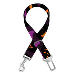 Halloween Pumpkin Smiley Faces Print Dog Seat Belt