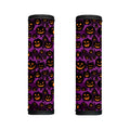 Halloween Pumpkin Smiley Faces Print Handle Covers