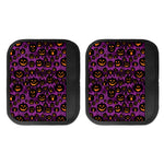 Halloween Pumpkin Smiley Faces Print Handle Covers
