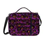 Halloween Pumpkin Smiley Faces Print Shoulder Strap Bible Bag