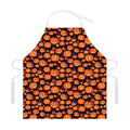 Halloween Pumpkin Witch Pattern Print Adjustable Apron