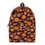 Halloween Pumpkin Witch Pattern Print Backpack