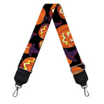 Halloween Pumpkin Witch Pattern Print Bag Strap